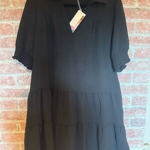 Elegant Black Women's Dress